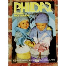 Phildar Knitting Magazine #77 VTG 1980  Children Back to School - Retro ... - £6.37 GBP