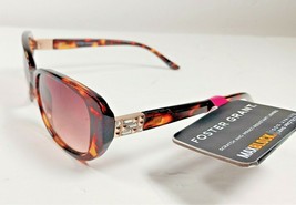 Foster Grant Designer Style Sunglasses Tortoise Frames Amber Lenses NWT - $9.89