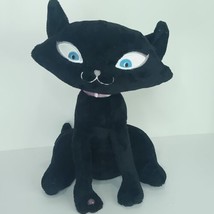 Russ Pinkies Palace Cat Plush Black Pink Collar Stuffed Animal Posable T... - £27.24 GBP