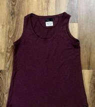 PrAna Women&#39;s Small Maroon Sustainable Quality Tank Top Super Soft Athle... - £14.87 GBP