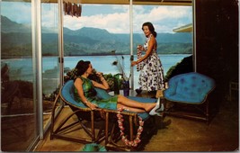 Hanalei Plantation on the Bay of Hanalei Kauai Hawaii Postcard PC398 - £11.96 GBP