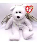 Retired RARE Ty Beanie Baby Halo II 2 Bear With Brown Nose Error - £31.42 GBP