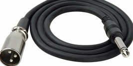 Connectronics - SS-XLM-SP-3 - XLR Male to 1/4-Inch Male Audio Cable 3&#39; -... - $9.95