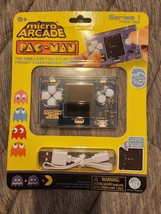 New Micro Arcade Pac-Man Full Color Screen Series 1 Bandai Namco FACORY SEALED - $18.80