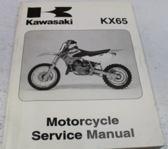 2000 Kawasaki KX65 Motorcycle Service Repair Shop Workshop Manual 99924-1252-01 - $49.99