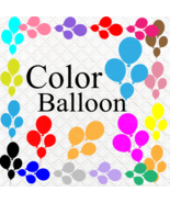 Color Balloons 1-Digital Clipart-Art Clip-Gift Cards-Banner-Gift Tag-Jew... - $37.50 MXN