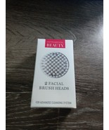 Instrumental Beauty 2 Replacement Facial Brush Heads Advanced Cleansing ... - $11.76