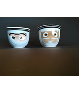 Two Arabic Coffee Cups with a face printing150 ml فنجانا قهوة عربية تركي... - £14.11 GBP