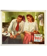Vintage 1947 Miracle On 34th Street Movie Lobby Card Xmas Margaret O&#39;Har... - £127.64 GBP