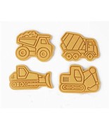 Construction Vehicle Cookie Mold, Cookie Cutter, Cookie Stamp, Cookie Press - $3.25+