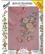 Maxwell Julie&#39;s Journey Blue Ribbon Roses Iron-on Transfers #M2902-16T - $4.08 CAD