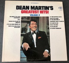 D EAN Martin &quot;Greatest Hits Volume 2&quot; Lp Vinyl Record Reprise Rs 6320 Tested - £7.05 GBP