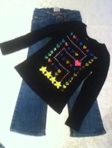 Girl-Lot of 2-Outfit-Size 6-6X-Circo sweater-Size 6-Place jeans - £12.31 GBP