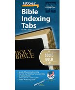 Large Print Bible Indexing Tabs - Silver: Bible Indexing Tabs - £6.78 GBP