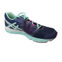 ASICS S383N Blue Purple Pink Sneakers Size 10 - £11.85 GBP