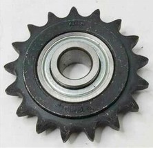 #40 Roller Chain 17 Tooth 5/8&quot; Bore Idler Sprocket 40BB17H 203KRR2 Bearing - $37.04