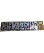 Vtg New 1970s KEEP ON VANNING Prismatic Decal Prism Bumper Sticker FORD ... - $1,807.32 MXN