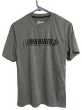 MV Sport USMC Men’s T-shirt SZ-S Gray/Black Graphic - £10.87 GBP