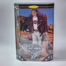 Harley Davidson Ken Doll Mattel NRFB 1998 Barbie Collectibles Collectors Edition - £46.41 GBP