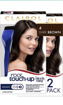 2ct Clairol Root Touch-Up Permanent Hair Color 4 Matches Dark Brown Shad... - £15.77 GBP