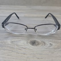 Coach SUZANNA 246 Dark Gunmetal Half Rim 50-17-135 Eyeglasses FRAMES ONLY - $29.99