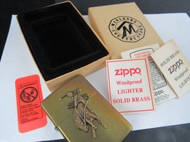 RARE Zippo Lighter 1994 rodeo Marlboro Country Store SEALED &amp; PAPERWORK ... - $58.89