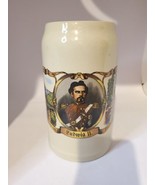 Large Ludwig II Neuschwanstein Linderhof German Beer Stein Mug 7 3/4ins - $34.60 CAD