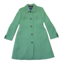 NWT J.Crew Classic Lady Day Coat in Fresh Grass Doublecloth Wool Thinsulate 10P - £191.84 GBP
