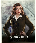 Hayley Atwell Signed Autographed &quot;Captain America&quot; Glossy 8x10 Photo - $1,108.89 MXN