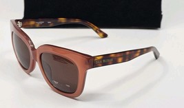 Isaac Mizrahi Rose Tortoise Sunglasses Cat Eye Oversized 52 17 140 IM302... - $49.49