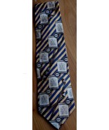 Robert Talbott Nordstrom Men&#39;s Hand Sewn 100% Silk Neck Tie - USED - Gol... - £7.77 GBP