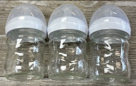 Philips Avent Glass Baby Bottle with Natural Response Nipple 4 oz 3 Pack... - $32.55