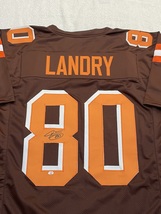 Jarvis Landry Signed Cleveland Browns Football Jersey with COA - £39.81 GBP