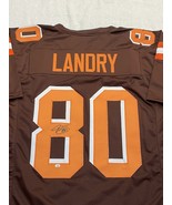 Jarvis Landry Signed Cleveland Browns Football Jersey with COA - $950.15 MXN