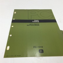 Genuine John Deere 38 Front Blade Parts Catalog PC-1310 Dealer 1976 - £15.68 GBP