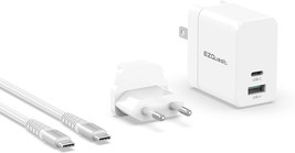 65W Usb C Charger 1X Usb C 1X Usb A Port With 2 Meter Usb C Charger Cable Fast C - £69.83 GBP