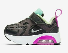 Nike Kids Air Max 200 (TD) (Infant/Toddler), AT5629 004 Multi Sizes Blk/M Silver - £55.02 GBP