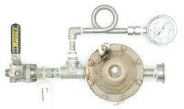 CASHCO 1/2&quot; NPT D SS/G1/S1 20-40PSI PRESSURE REGULATOR ASSY W/ VALVE &amp; G... - $165.00