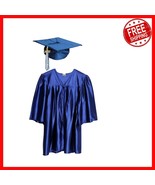 Complete Kids Graduation Set: Shiny Cap, Gown &amp; Tassel for Kindergarten ... - $761.18 MXN