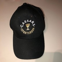 Caesars Sportsbook I Am A Caesar Cap Snapback Hat EUC Black Cotton - £5.92 GBP
