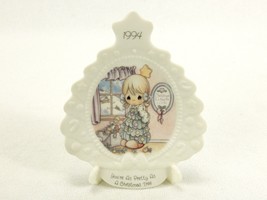 &quot;You&#39;re As Pretty As A Christmas Tree&quot;, Precious Moments Mini Plate, #JMB-12 - £5.39 GBP