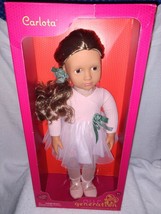 Our Generation Carlota 18&quot; Ballerina Doll New Free Shipping - £35.25 GBP