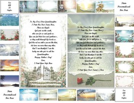 Mother&#39;s Day Gift ~Personalized Poems for a Special Granddaughter~See Va... - $8.80