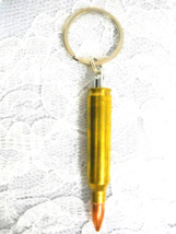 NEW L C 08 BRASS ROUND BULLET KEY RING / KEY CHAIN OR PENDANT - NON FIRING - $12.54 CAD