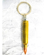 NEW L C 08 BRASS ROUND BULLET KEY RING / KEY CHAIN OR PENDANT - NON FIRING - €7,72 EUR