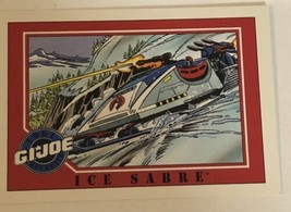 GI Joe 1991 Vintage Trading Card #114 Ice Sabre - $1.97