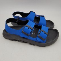 Birkenstock Mogami Milano Sandals Kids Size 34 Ultra Blue Black Slingback 3 US - £31.18 GBP