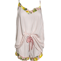 PJ Salvage XL In Bloom Shorts Floral Bohemian PJ Set Pink &amp; White  - £34.95 GBP