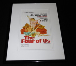 The Four of Us Framed 11x14 Poster Display  - £27.21 GBP