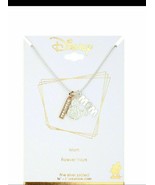 Disney Mickey Mouse MOM Necklace Crystal - £37.84 GBP